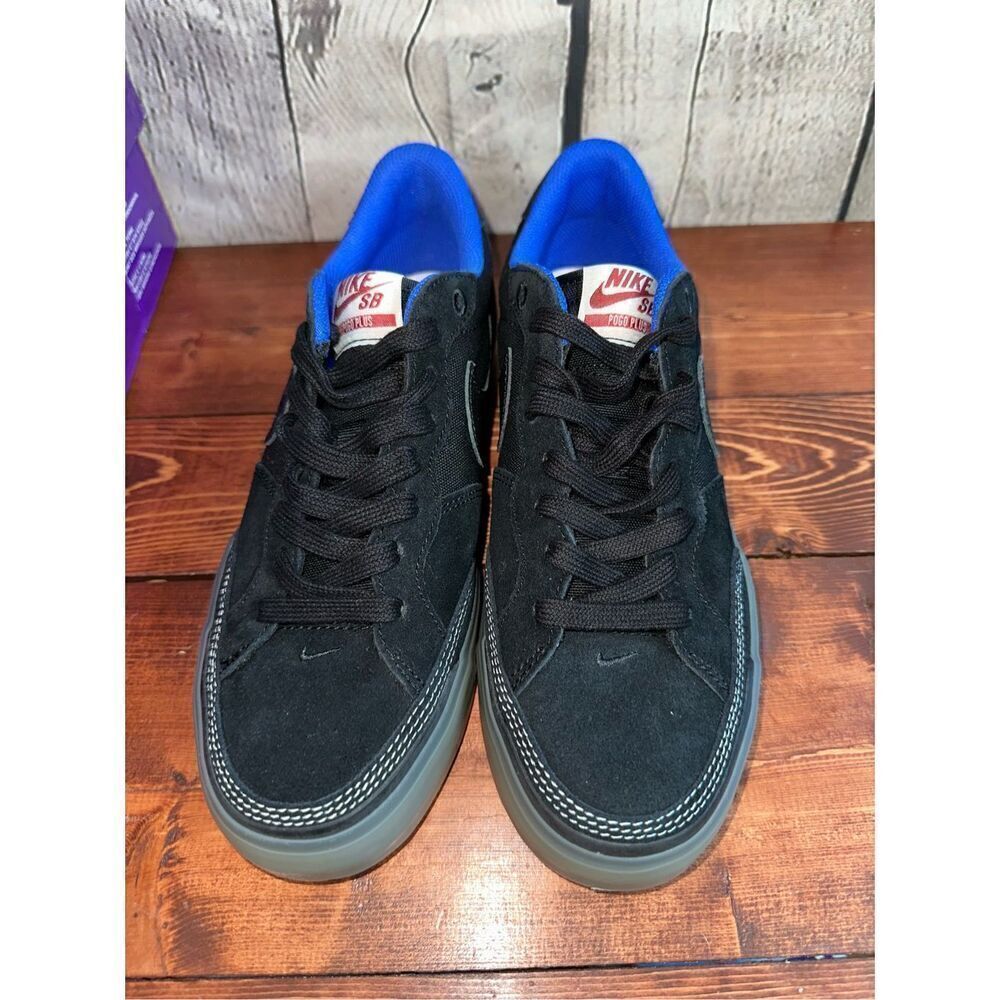 Nike Women's SB Zoom Pogo Plus Premium Black Gum Skate Shoes Size 9.5 DV5470 001 - Picture 3 of 10